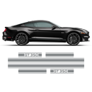 Rocker stripes GT350, for Ford Mustang 2015 - 2020