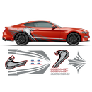 Super COBRA JET Side Graphics Decals Set, for Ford Mustang 2015 - 2020