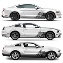 US Flag decals set, for Ford Mustang or any car body