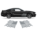 US Flag decals set, for Ford Mustang or any car body