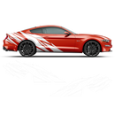 Warlord Side Graphics, for Ford Mustang