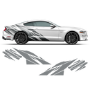 Warlord Side Graphics, for Ford Mustang