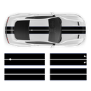 8inch Contoured Racing Stripes, for Ford Mustang 2015 - 2022