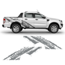 SCRATCHED Wild Trak Side Graphic, Ford Ranger