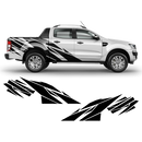 Warlord side graphic set for Ford Ranger