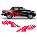 Warlord side graphic set for Ford Ranger