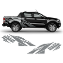 Warlord side graphic set for Ford Ranger