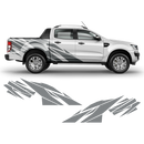 Warlord side graphic set for Ford Ranger
