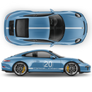 Heritage China Edition Graphic Decals Set, for Carrera / Carrera Turbo / Targa
