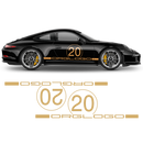 Heritage China Edition Graphic Decals Set, for Carrera / Carrera Turbo / Targa