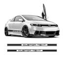 Racing Side Stripes, for HONDA CIVIC