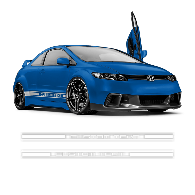 Racing Side Stripes, for HONDA CIVIC