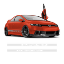 Racing Side Stripes, for HONDA CIVIC