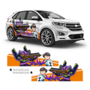 Neon Genesis Evangelion Itasha, Anime Style Decals for any Car Body