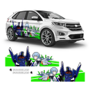 Neon Genesis Evangelion Itasha, Anime Style Decals for any Car Body