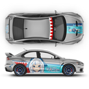 Gawr Gura (Hololive) Anime Style Decals for Any Car Body