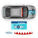 Gawr Gura (Hololive) Anime Style Decals for Any Car Body