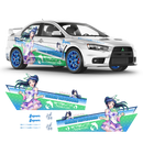 LOVE LIVE! Aqours (Kimi no Kokoro wa Kagayaiteru kai? ver.) Itasha, Anime Style Decals for any Car Body
