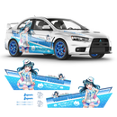 LOVE LIVE! Aqours (Kimi no Kokoro wa Kagayaiteru kai? ver.) Itasha, Anime Style Decals for any Car Body