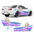 LOVE LIVE! Aqours (Kimi no Kokoro wa Kagayaiteru kai? ver.) Itasha, Anime Style Decals for any Car Body
