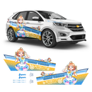 LOVE LIVE! Aqours (Kimi no Kokoro wa Kagayaiteru kai? ver.) Itasha, Anime Style Decals for any Car Body