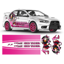 Itasha Nico Yazawa Anime Style Sides Graphics, for any Car Body