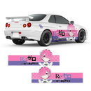 Re: Zero kara Hajimeru Isekai Seikatsu Itasha, Anime Style Decals, for any Car Body