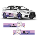 Re: Zero kara Hajimeru Isekai Seikatsu Itasha, Anime Style Decals, for any Car Body