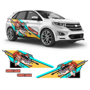 Yoko Littner (Gurren Lagann) Itasha, Anime Style Decals for any Car Body