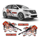 Yoko Littner (Gurren Lagann) Itasha, Anime Style Decals for any Car Body