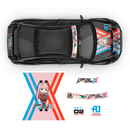 Zero Two (Darling in the FranXX) ITASHA, Anime Style Graphic Decals Set for any Car Body