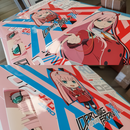 Zero Two (Darling in the FranXX) ITASHA, Anime Style Graphic Decals Set for any Car Body