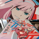 Zero Two (Darling in the FranXX) ITASHA, Anime Style Graphic Decals Set for any Car Body