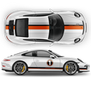 LE MANS RACING STRIPES graphic decals set, for Porsche Carrera / Cayman / Boxster