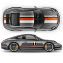 LE MANS RACING STRIPES graphic decals set, for Porsche Carrera / Cayman / Boxster