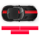 Bold Racing Stripes for MB AMG GTS yellow