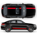 AMG Edition1 Stripes Set for Mercedes-AMG GLC / GLC Coupe black