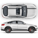 AMG Edition1 Stripes Set for Mercedes-AMG GLC / GLC Coupe black