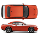 Mopar Side Stripes / Trunk Set for Dodge Challenger 2011 - 2020 black