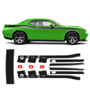 Mopar Side Stripes / Trunk Set for Dodge Challenger 2011 - 2020 black