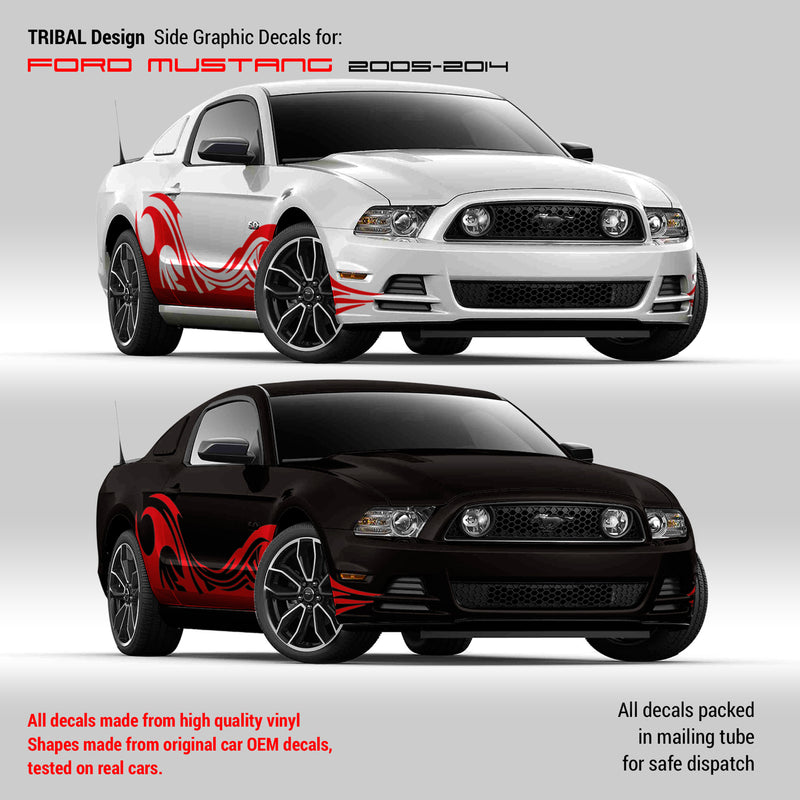 mustang tribal decals