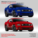 mustang tribal decals