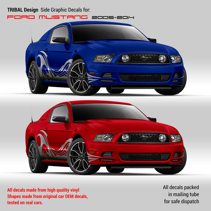 mustang tribal decals