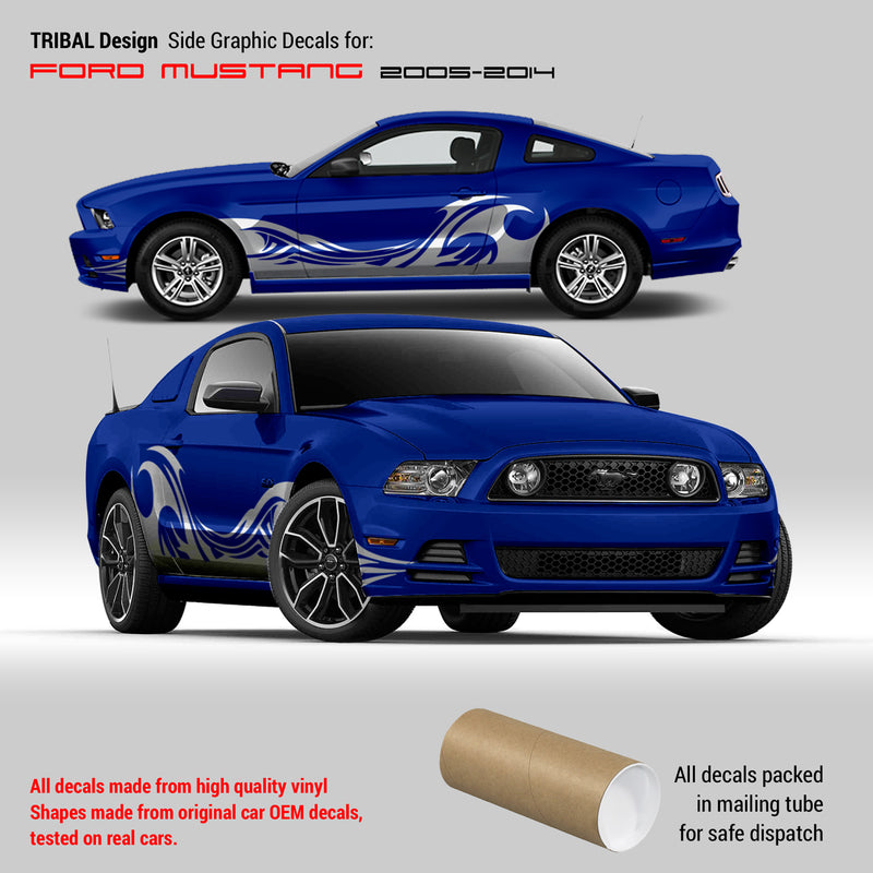 mustang tribal decals