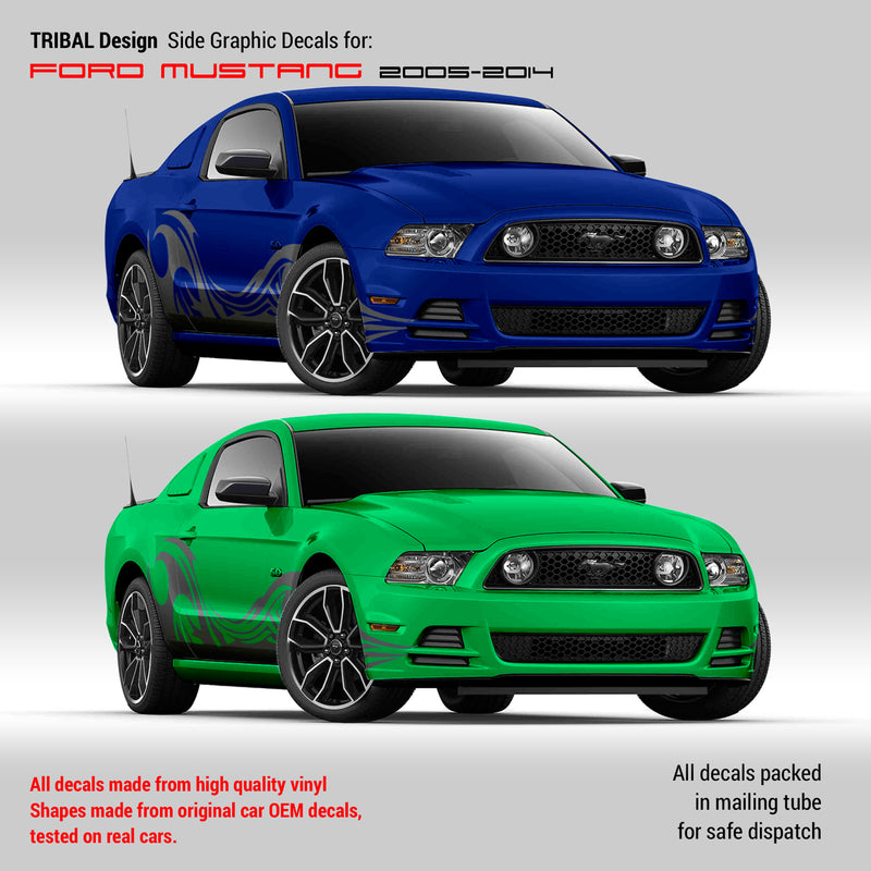 mustang tribal decals