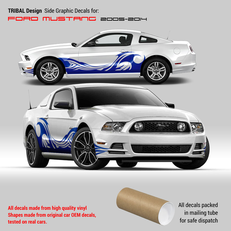 mustang tribal decals