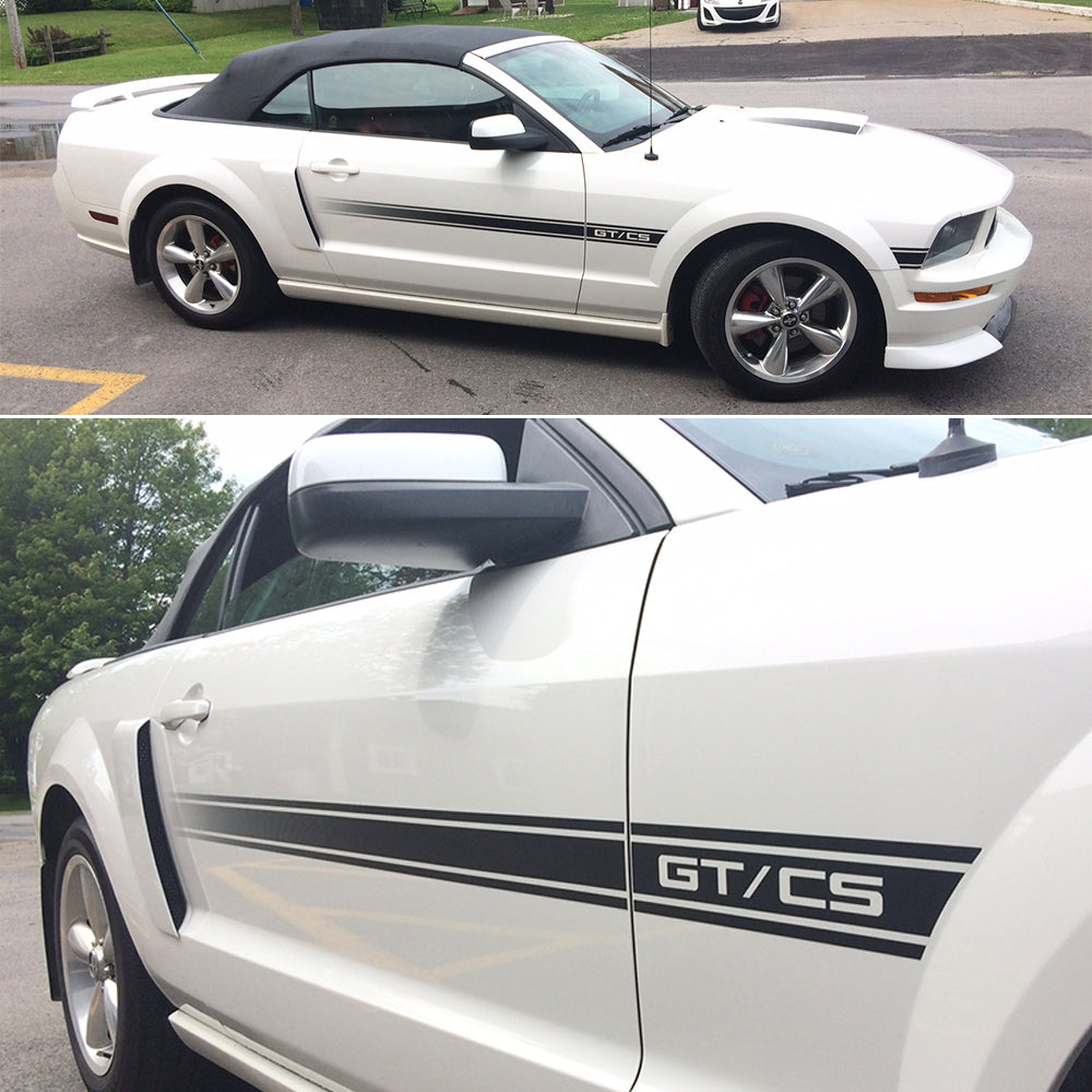 mustang California Special stripes 2005 - 2010 GT/CS Rocker