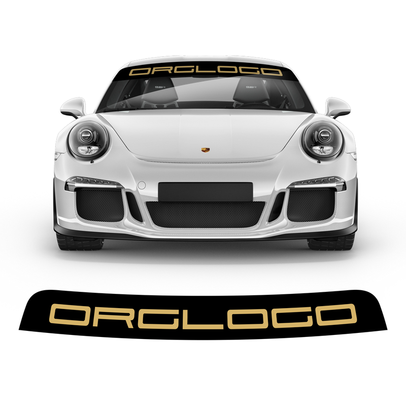 Windshield background decals, for Carrera / Cayman / Boxster / Spyder