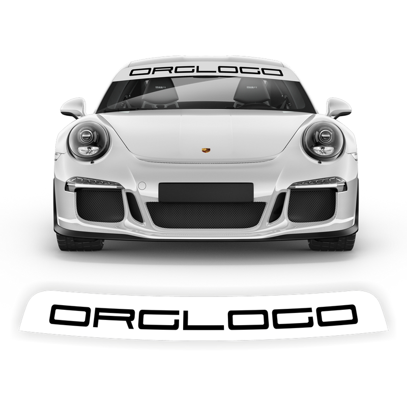 Windshield background decals, for Carrera / Cayman / Boxster / Spyder