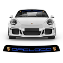 Windshield background logo decals, for Carrera / Cayman / Boxster / Spyder